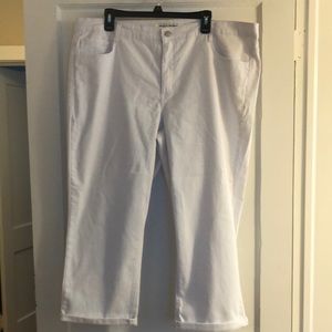 Jones New York jeans denim crop pants